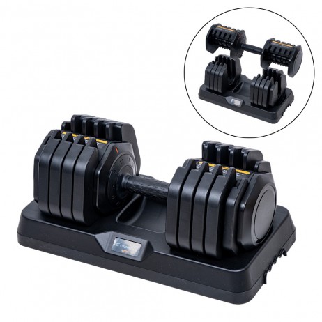 Gantera reglabila inSPORTline DuraBell 5 – 41 kg