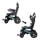 Scaun cu rotile electric inSPORTline Hawkie Evo Plus II cu spatar reglabil 700 W