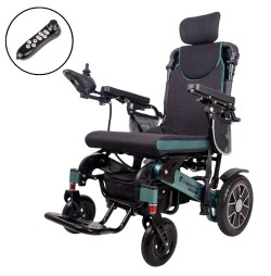 Scaun cu rotile electric inSPORTline Hawkie Evo Plus II cu spatar reglabil 700 W