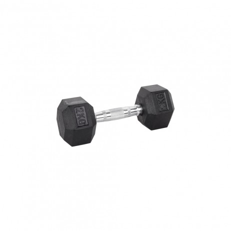 Gantera hexagonala inSPORTline Hexsteel 2 kg