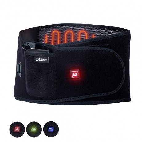 Centura lombara cu incalzire W-TEC HEATbelt, Marime S-XL