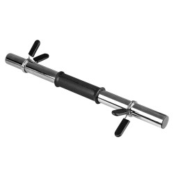 Bara gantera inSPORTline Onepump 45 cm / 30 mm cu sigurante