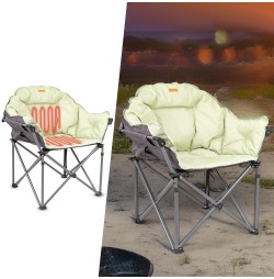 Scaun de camping încălzit inSPORTline Fotelo