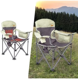 Scaun de camping încălzit inSPORTline Fotelo