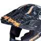 Cască de motocross W-TEC Black Heart Harzdorf - neagra
