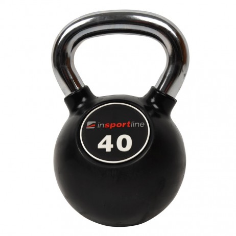 Gantera cauciucata inSPORTine Kettlebell 40 kg